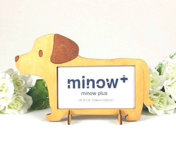 犬モチーフの木製インテリア作品