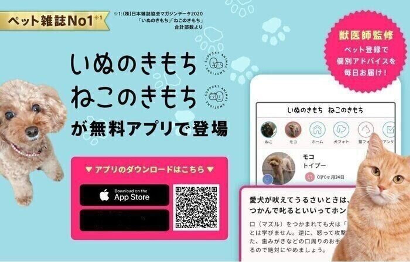いぬ ねこのきもちアプリ 使い方ガイド ねこのきもちweb Magazine いぬ ねこのきもちアプリ 使い方ガイド ねこのきもちweb Magazine