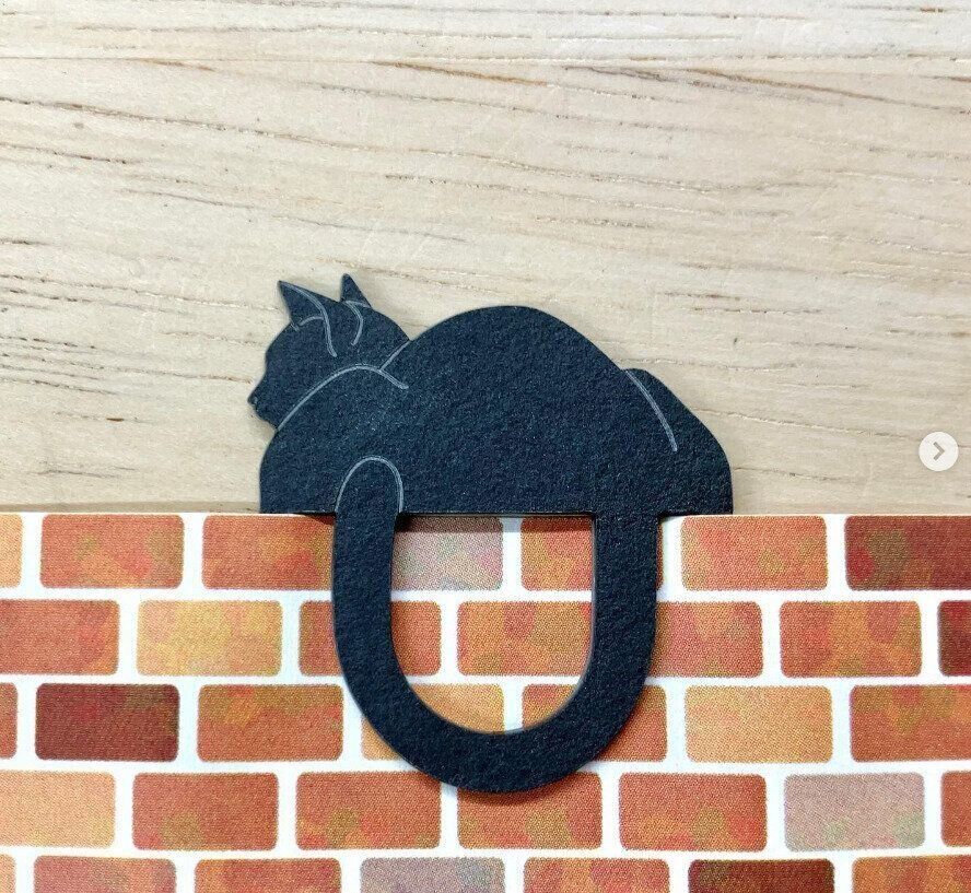 猫文具（紙クリップ）
