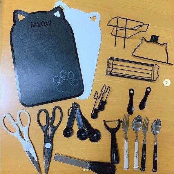 ダイソーの「MEOW（ミャオ）シリーズ」グッズ