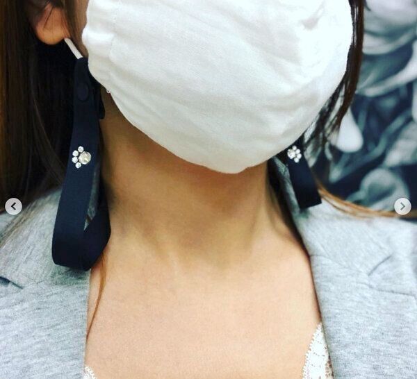 『EMARAKU-DOG』の立体マスクと、マスクストラップ