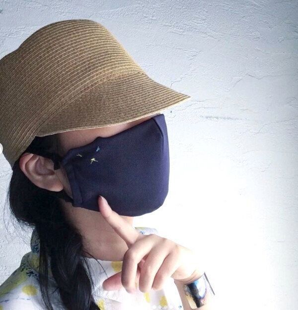 ネコリパブリックの「ゆるネコ夏マスク　COOLIST CAT MASK」