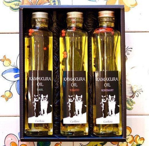 オリーブオイル箱詰め