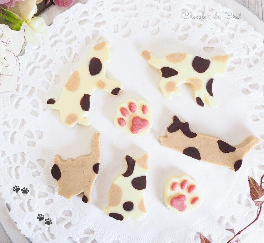 猫スイーツ（チョコレート）