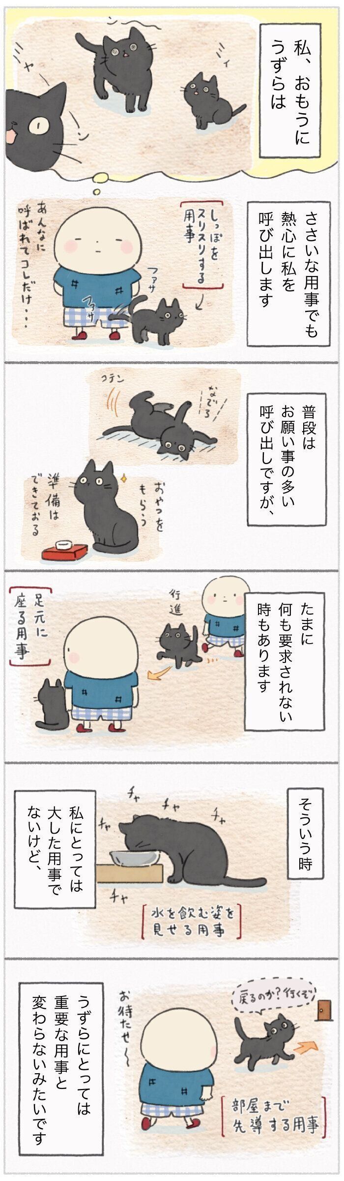 「ねこ連れ草」183話め
