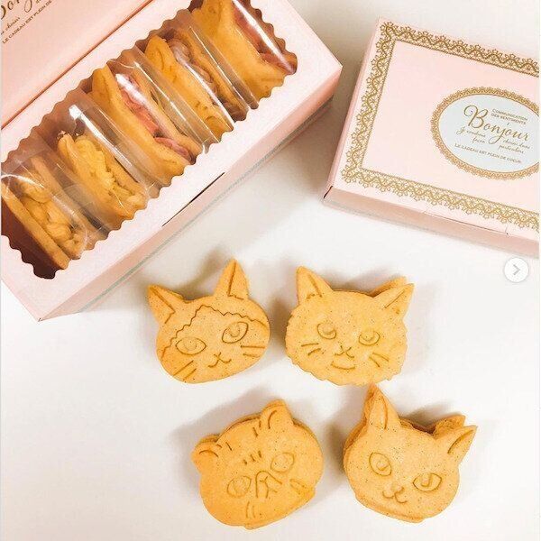 菓子屋エトワールの「ニャンバターサンド」