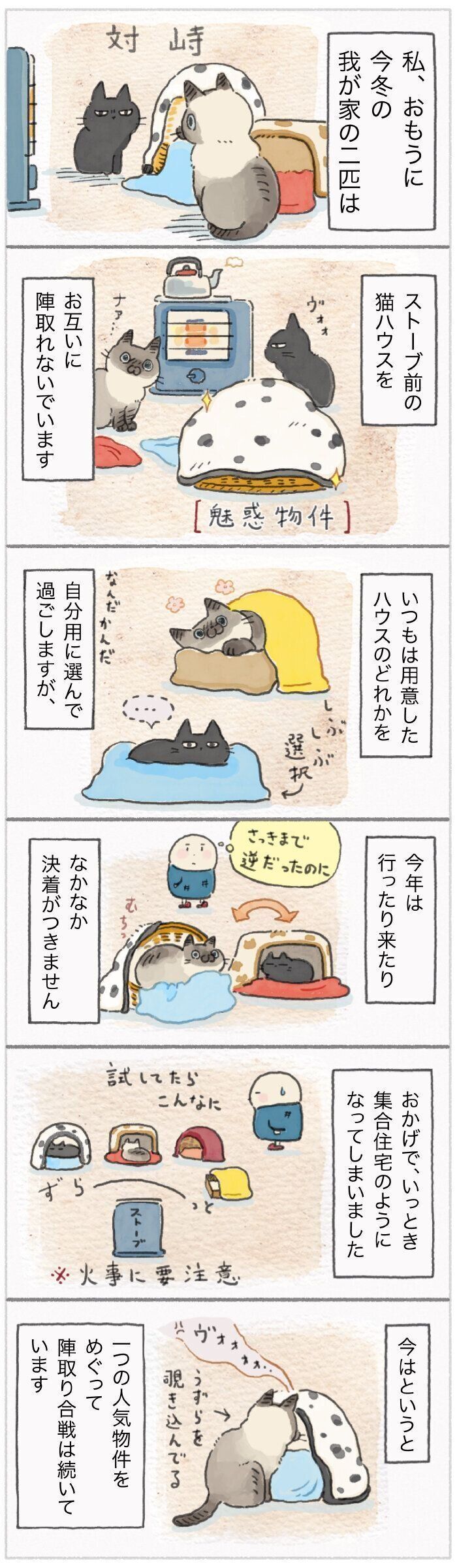 「ねこ連れ草」163話め
