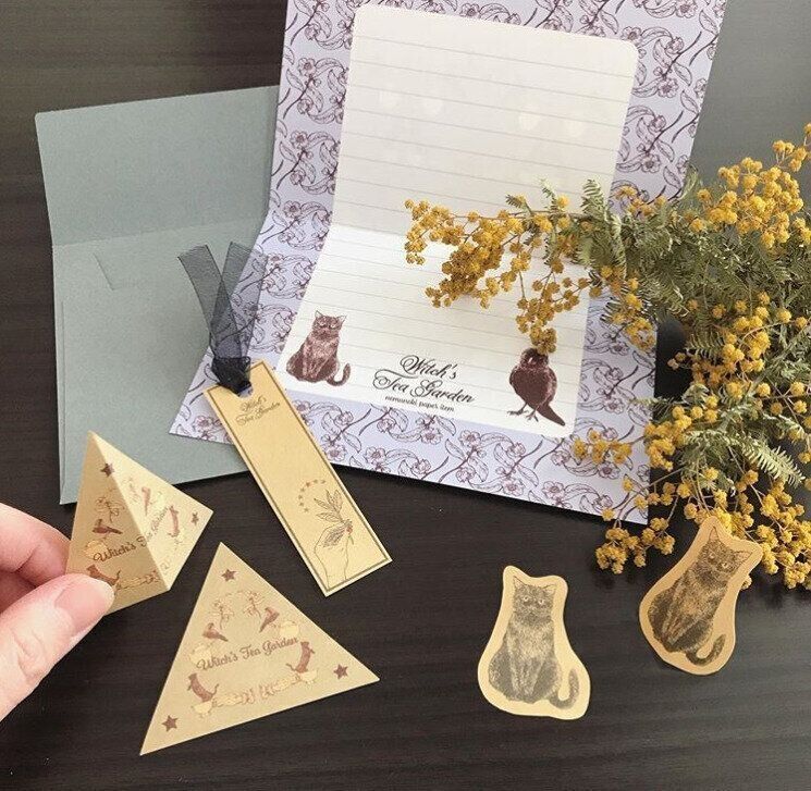 猫のレターセット