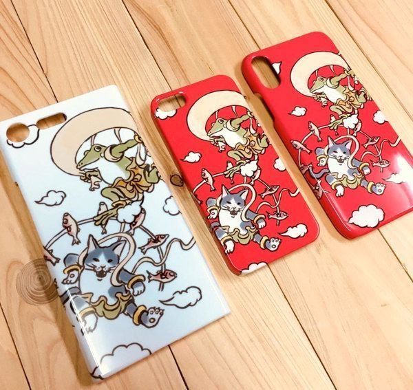 『河童堂』の猫とカエルの雑貨