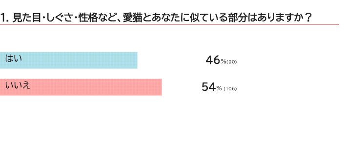 愛猫とあなたは似ていますか？