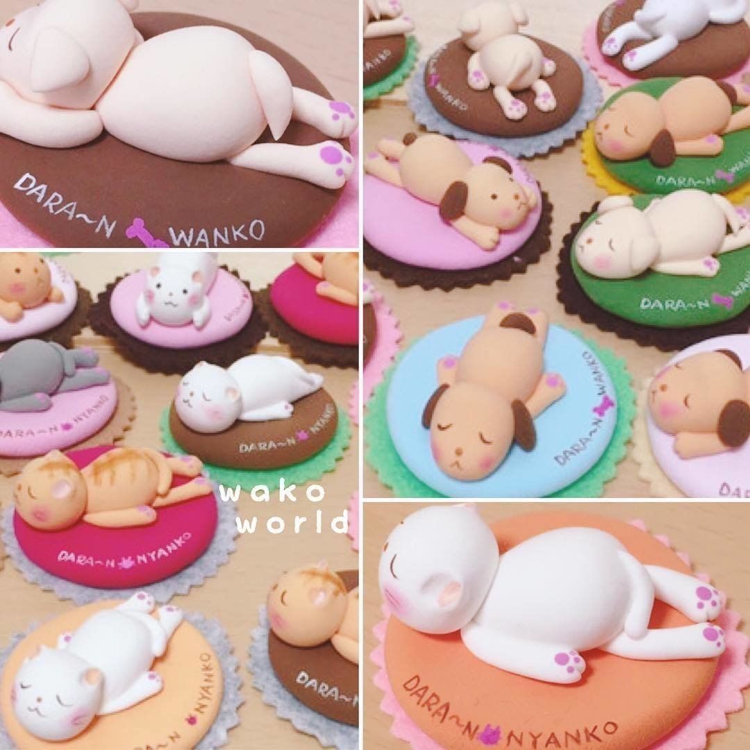 脱力にゃんこたち