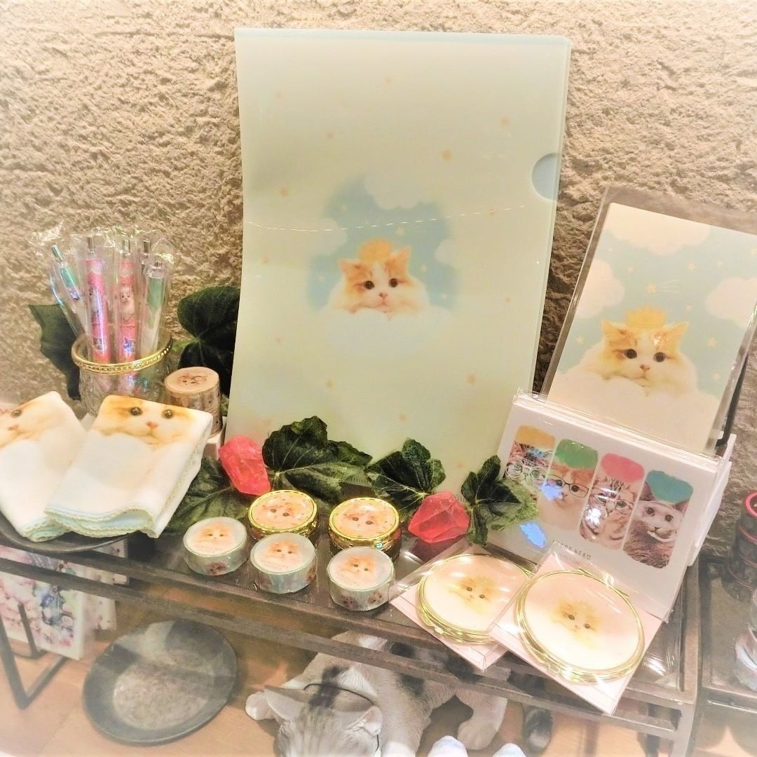 かわいい猫雑貨の数々