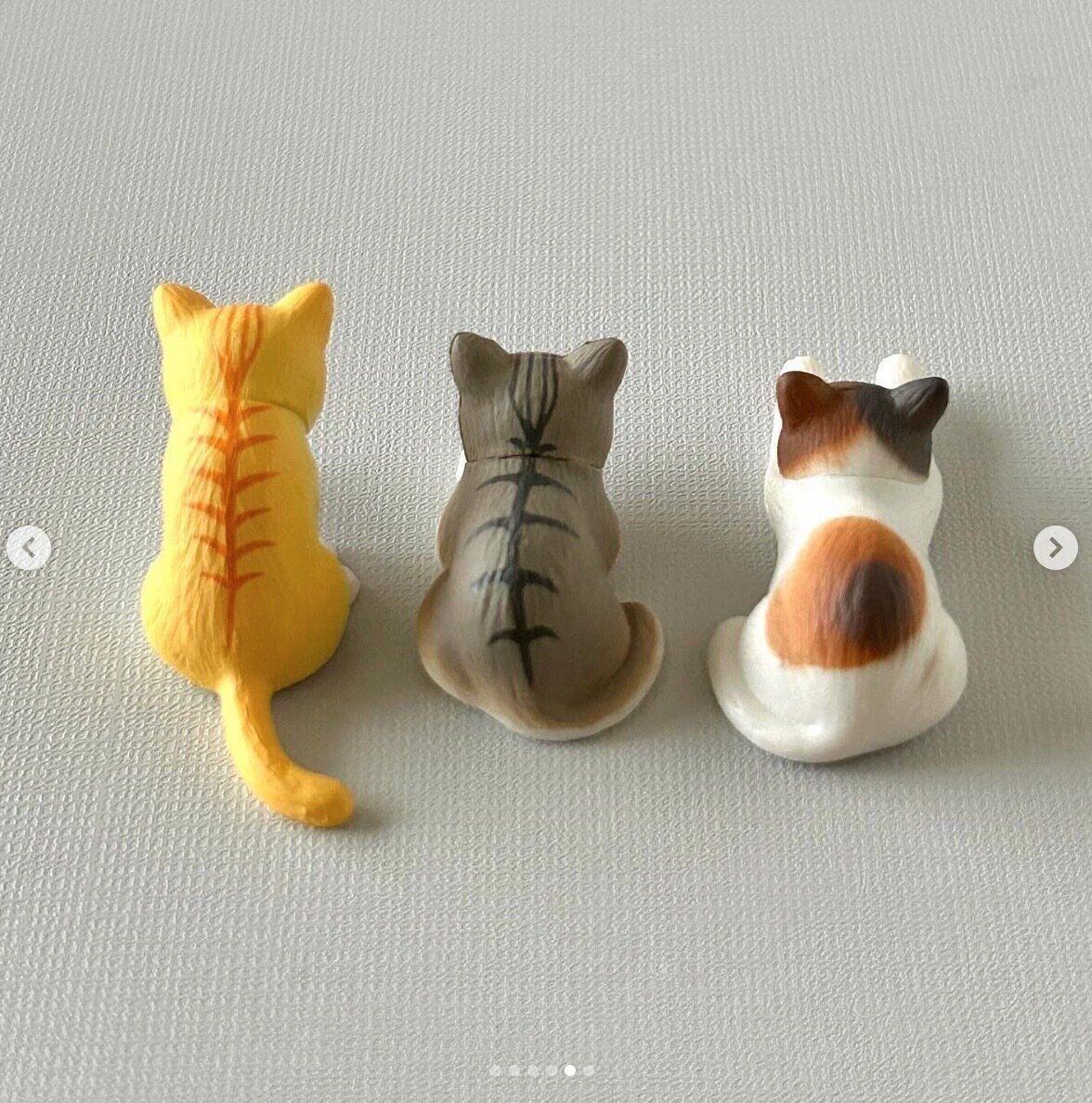 カプセルトイ「猫と待機！ヌードルクリップ」