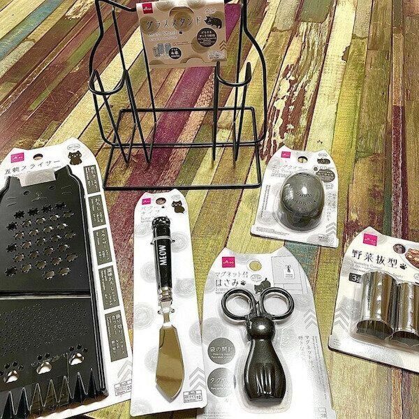 ダイソーの猫アイテム