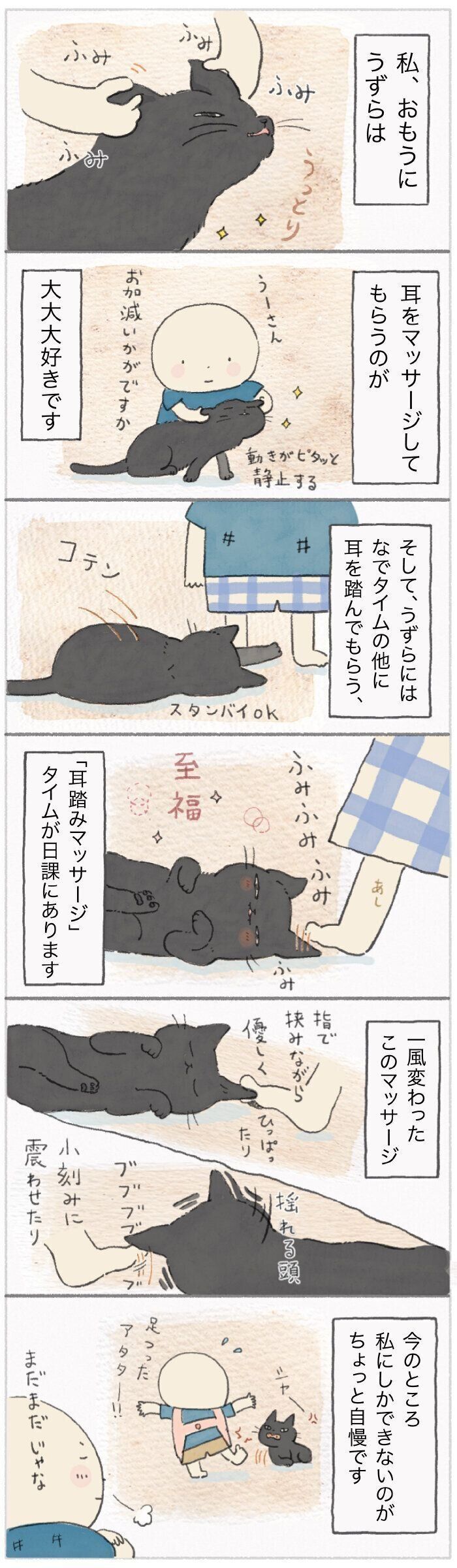 「ねこ連れ草」140話め