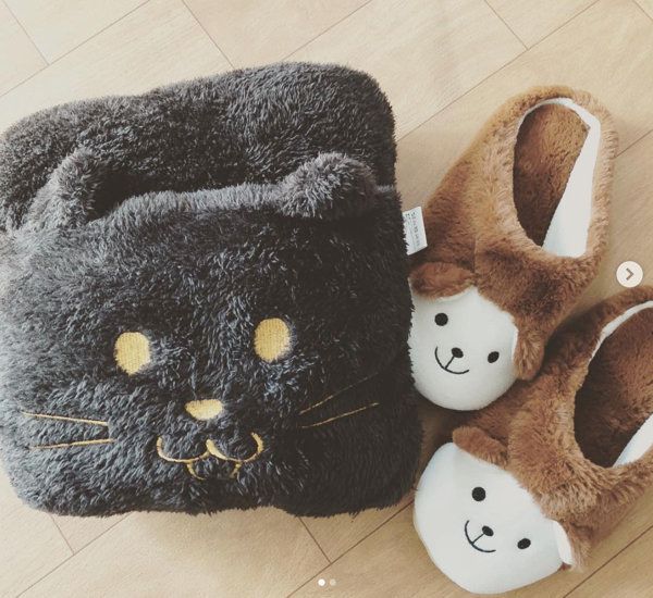 ダイソーのフットウォーマー