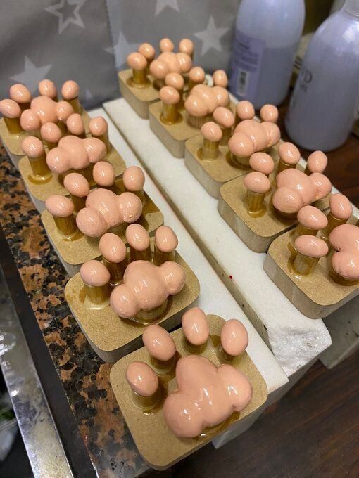 猫の肉球スタンプ