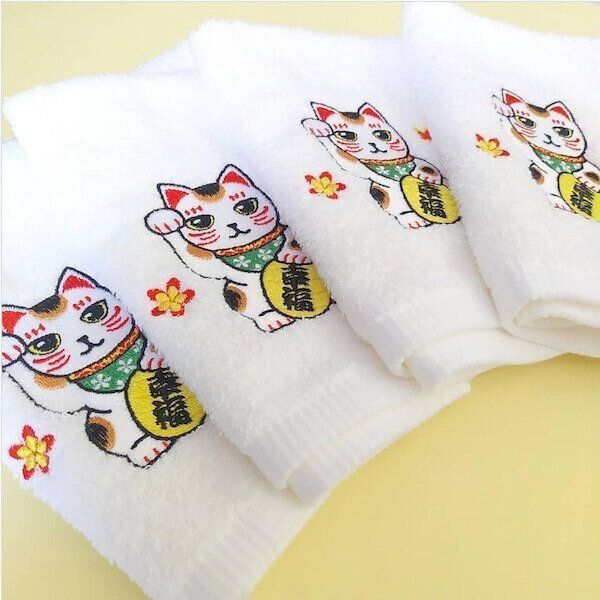 猫の刺繍小物「コイトネコ」の作品