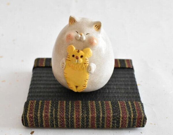 「にゃん家の団欒」の猫モチーフ作品