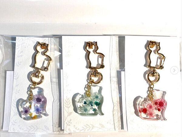 花を使うインアリウム作品