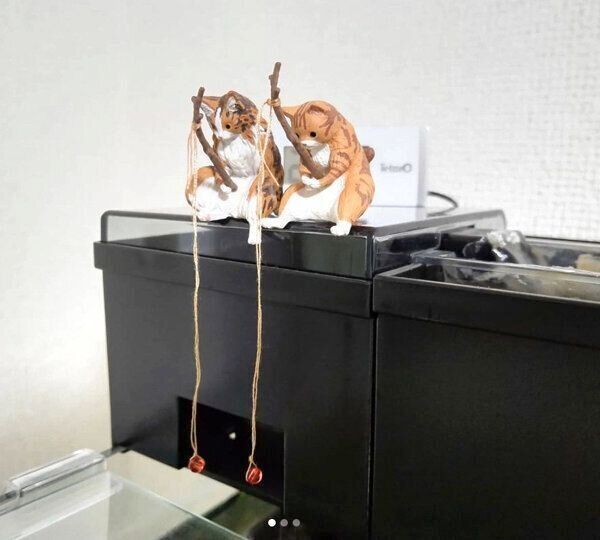 カプセルトイ「釣り日和～猫たちのひまつぶし～」