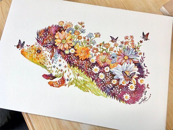 水彩画家・タケダヒロキさんの作品