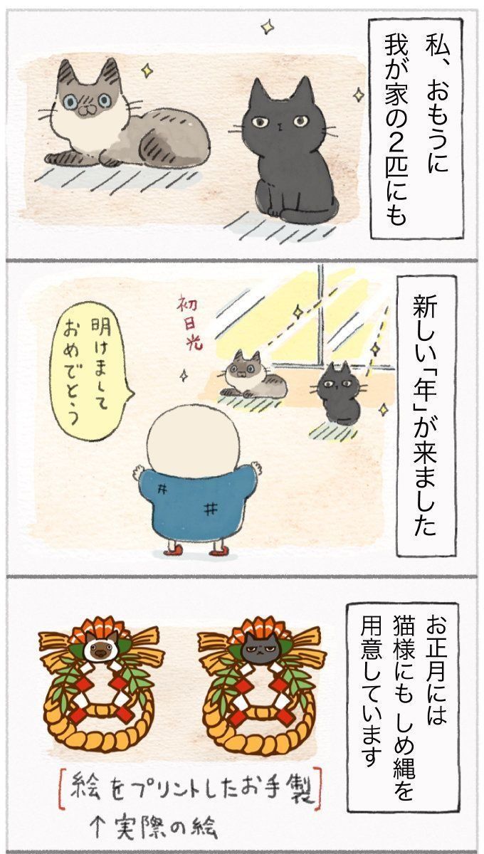 「ねこ連れ草」51話め