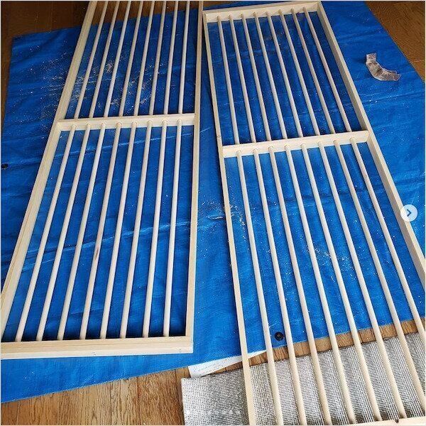 DIY猫脱走防止柵