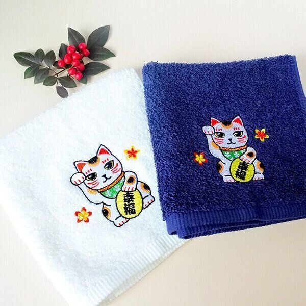 猫の刺繍小物「コイトネコ」の作品