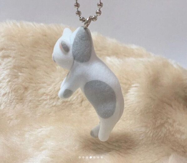 カプセルトイ「つまんだねこ3　マスコットボールチェーン」