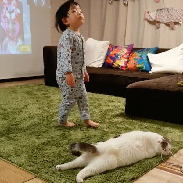 踏まれそうで踏まれないライくん