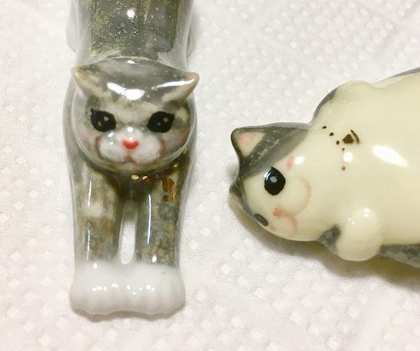 猫の箸置き