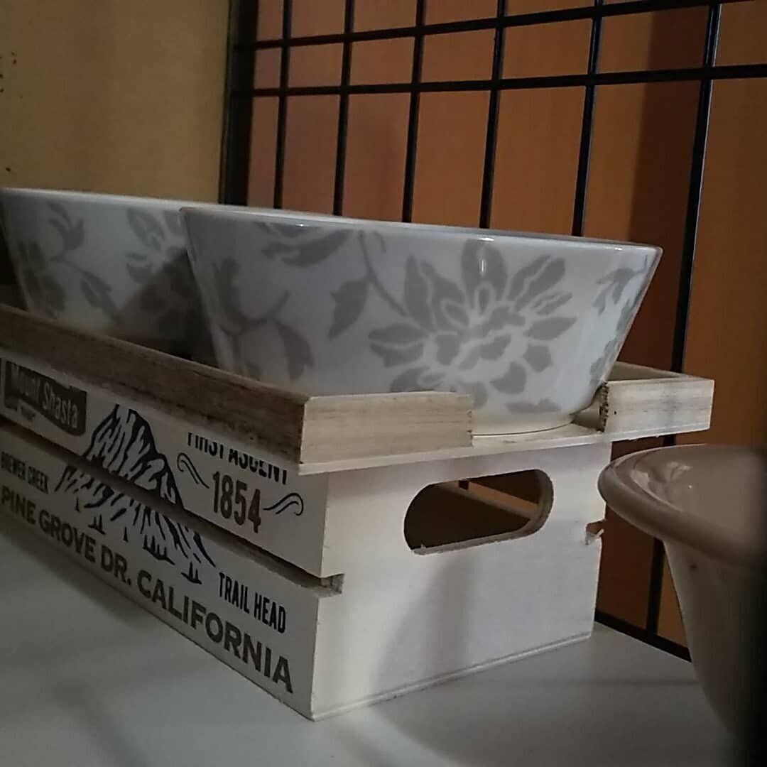 トレーと箱でDIY