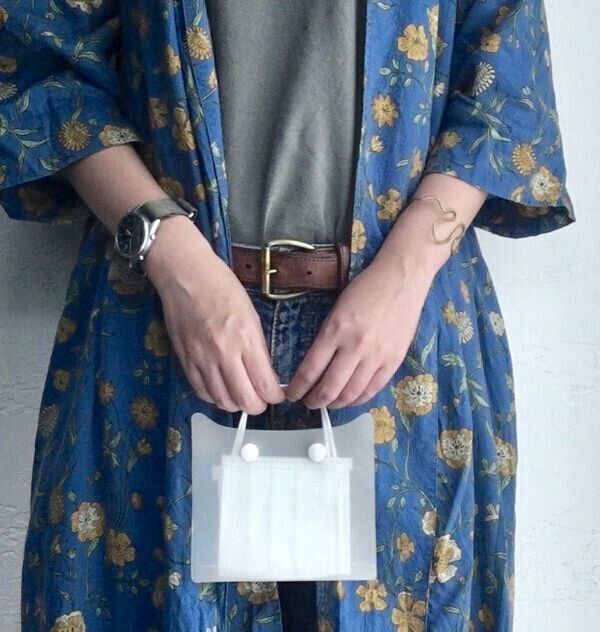 ネコリパブリックの「CATマスクバッグ」