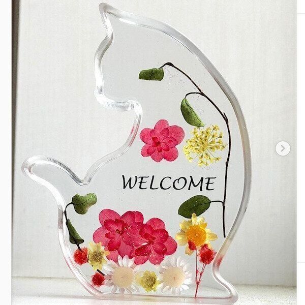 花を使うインアリウム作品