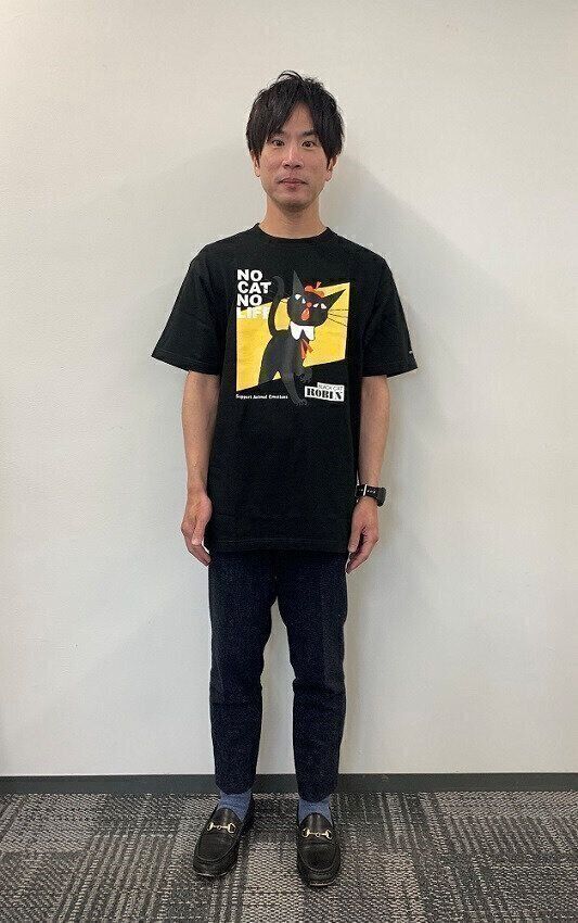 167cm男性スタッフ着用画像