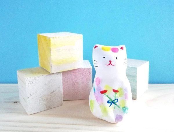 『まん丸ギャラリー』の猫の置物