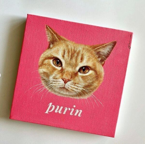 yummiさんのペットの油彩肖像画作品