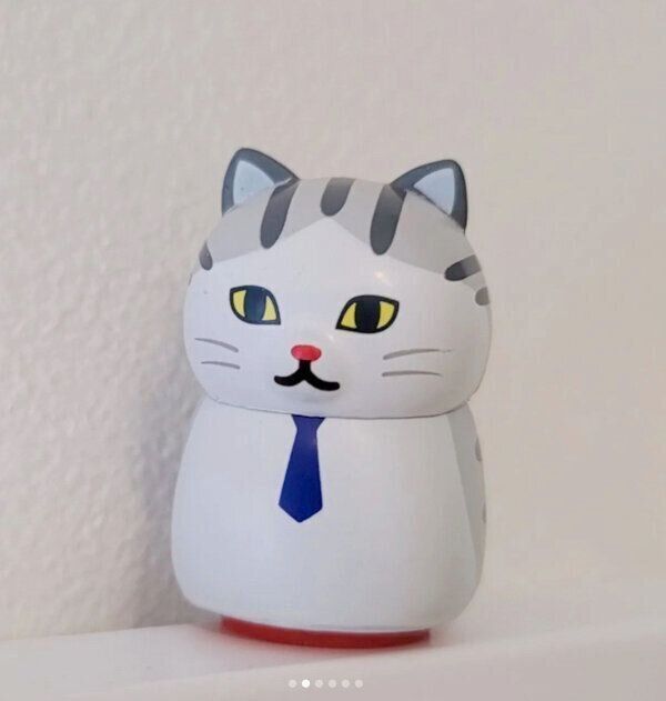 カプセルトイ「ねこのはんこ」