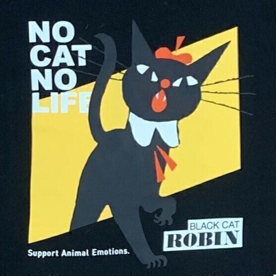 黒ねこ意匠コラボの『チャリティTシャツ』新デザイン登場！2022年2月22