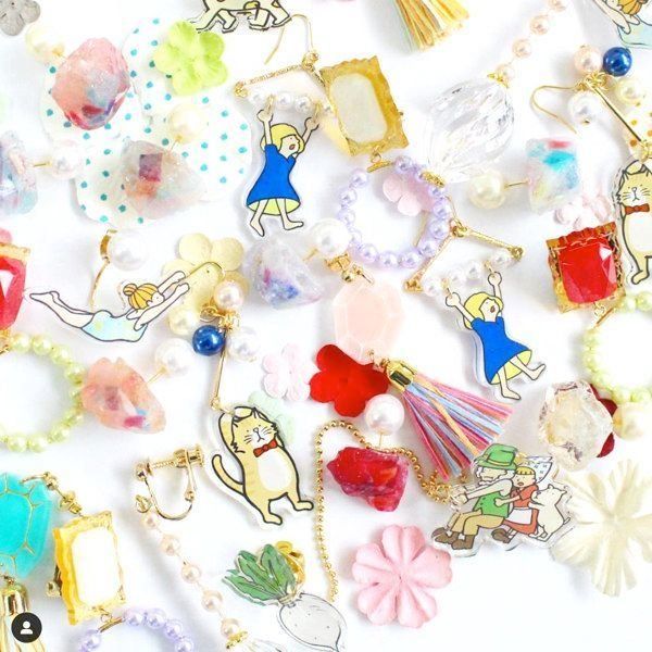 猫モチーフのアクセサリー