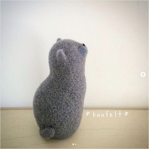 羊毛フェルトニャンコ