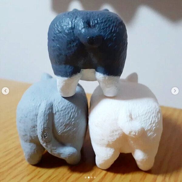 カプセルトイ「ネコピラミッド」