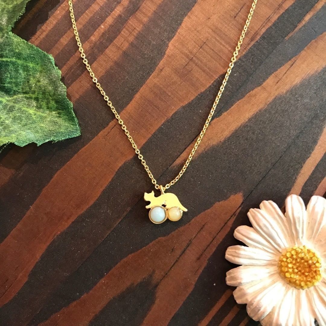 ネコちゃんネックレス