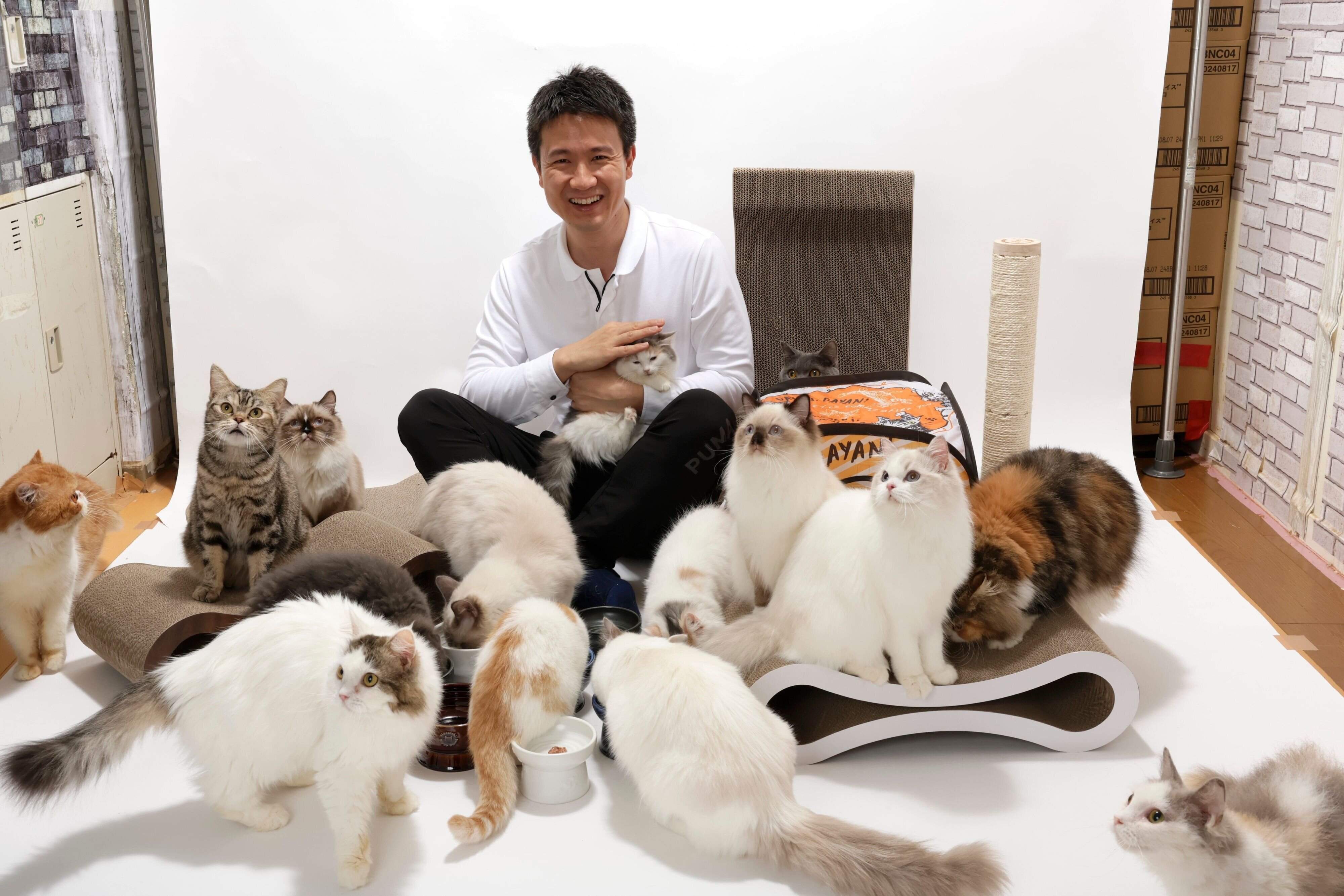 （株）猫壱 代表取締役社長兼CEO 竹内 淳さんの写真