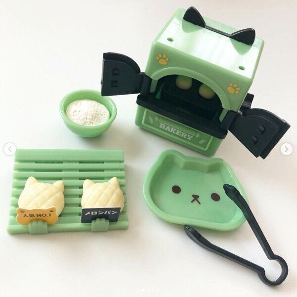 カプセルトイ「にゃんこパン屋さん2」