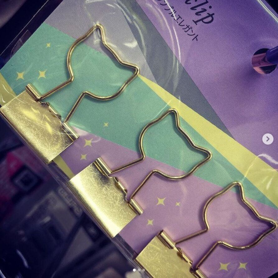 100均の猫クリップ