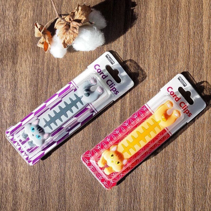 猫文具（コードクリップ）