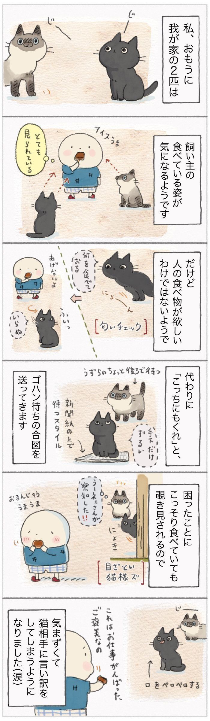 「ねこ連れ草」88話め
