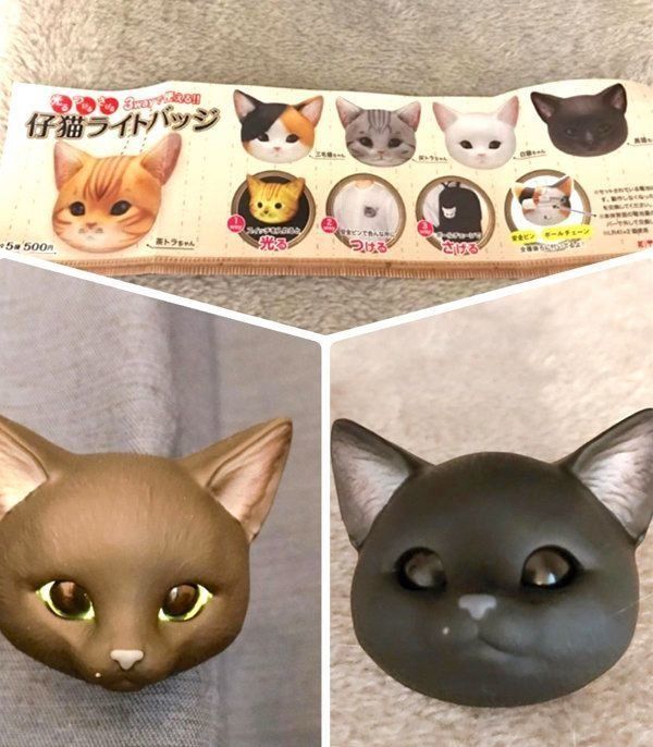 株式会社キタンクラブの仔猫ライトバッジ